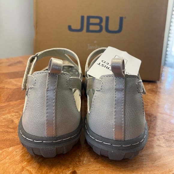 JBU Shoes Nib Jbu By Jambu Light Gray Bellerose Mary Jane Memory Foam Zl84 Poshmark